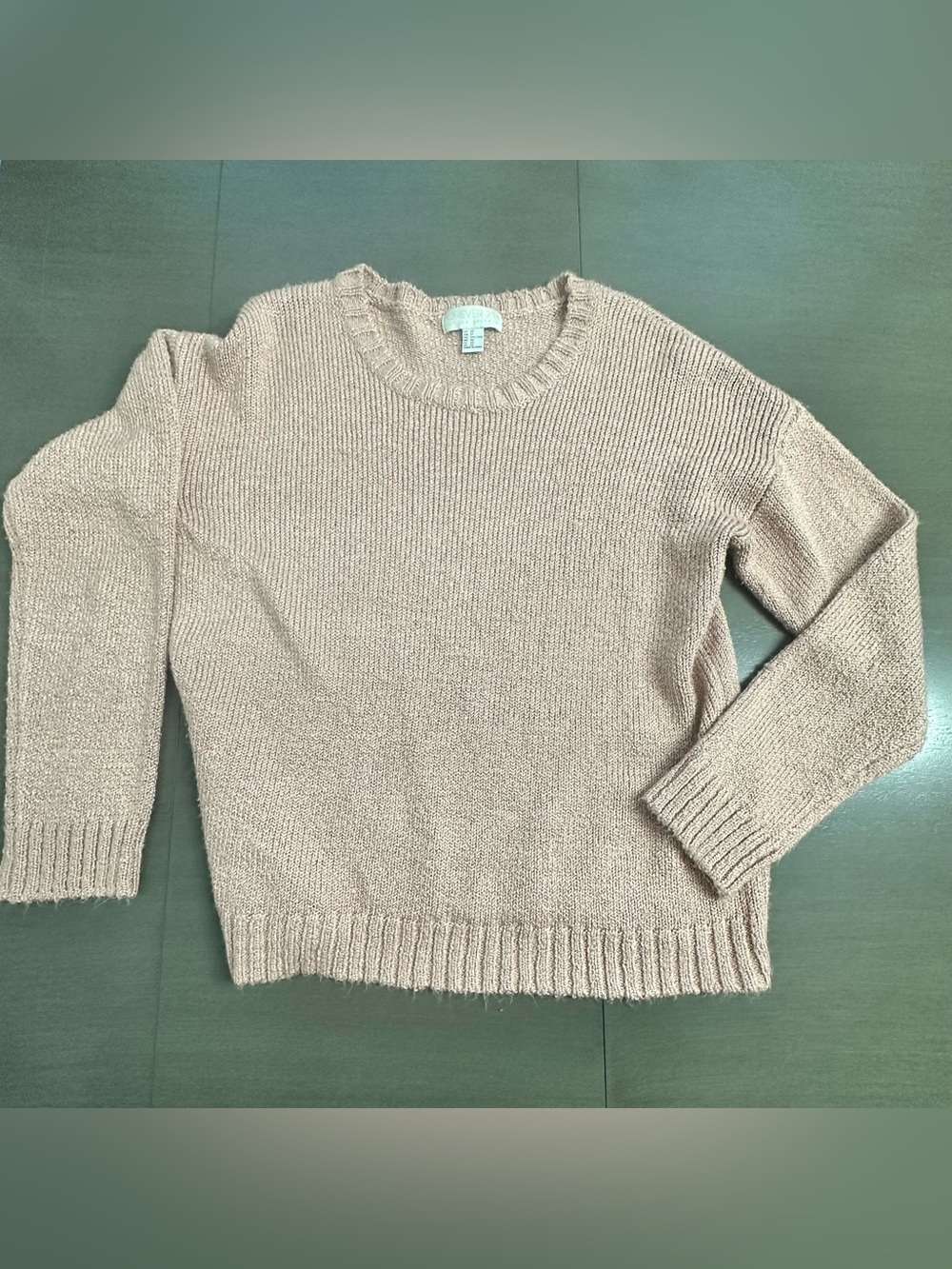 Bundle 4/$25 Forever 21 Women's Crewneck Sweater in Blush